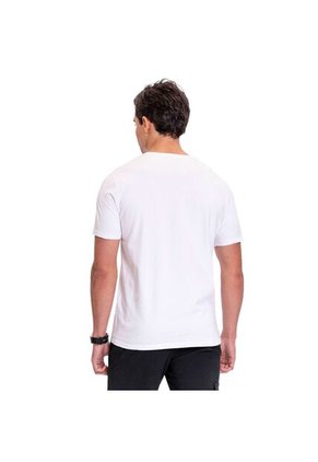 Camiseta Estampada Para Hombre Primen Blanca