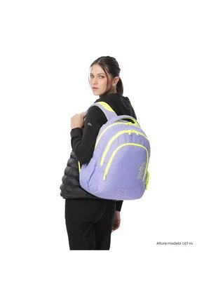 Morral Universitario Porta PC 15.4" Luciano 2.0 Morado Mujer