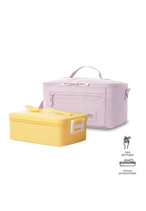 Lonchera Térmica Drago Pequeña Rosada