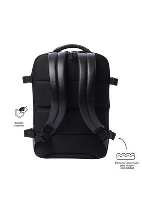 Morral Expandible Multifuncional Grow Porta PC 16" Negro