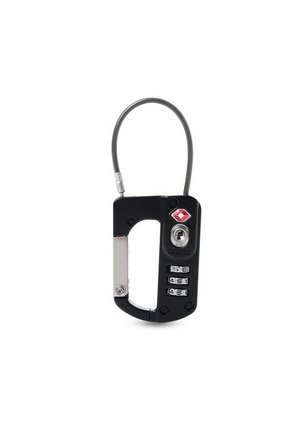 Candado De Seguridad Para Maleta De Viaje Treck Negro