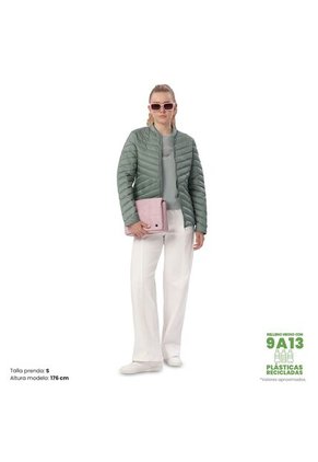 Chaqueta Acolchada Para Mujer Owens 2.0 Verde