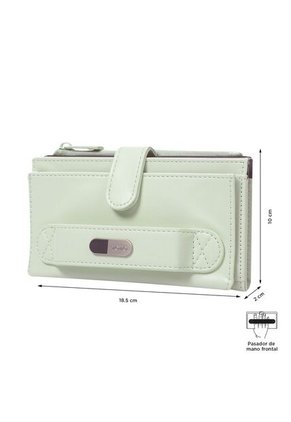 Billetera Dull L Verde Grande