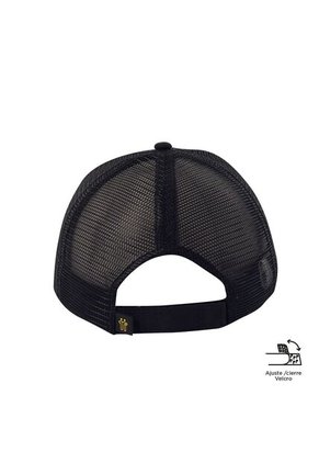 Gorra Camionera Mutty Color Negro