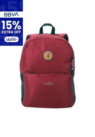 Morral Juvenil Spiderman Red Grande Rojo Totto