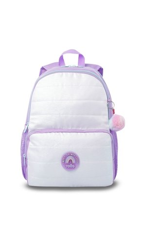 Morral Para Niña Magic Sky Mediano Blanco Totto
