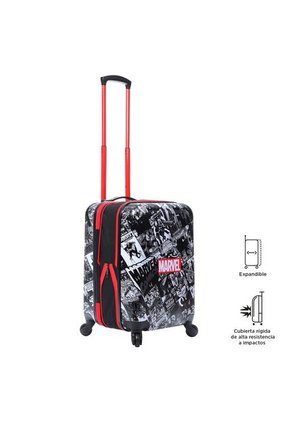 Maleta De Mano 360 Marvel Comic Negra