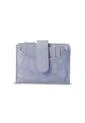 Billetera Mujer Texture Pequeña Con RFID Blocker Morada de Totto
