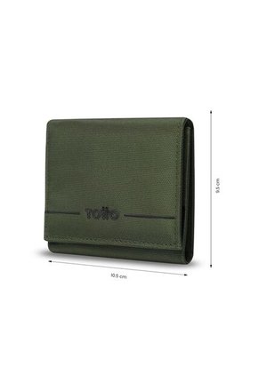 Billetera Para Hombre Sayle Con RFID Blocker Verde
