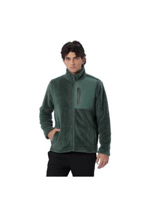 Buzo Para Hombre Marquez Sherpa Cuello Alto Verde