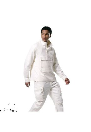 Chaqueta Unisex Trek Blanca Tipo Pullover
