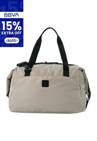 Tula De Viaje Weekender Mediana Color Beige Totto