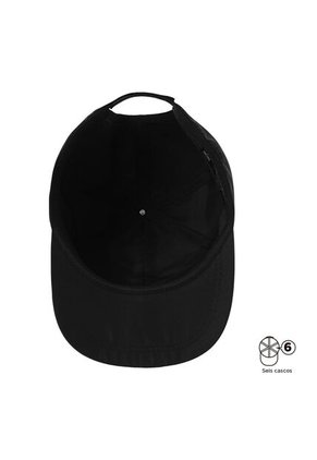 Gorra Beisbolera Naiad Color Negra