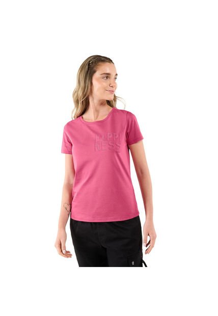 Camiseta Para Mujer Dusti Roja