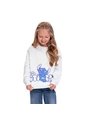 Buzo Para Niña Stitch On The Beach Color Azul de Totto