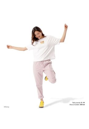 Camiseta Oversize Blanca Minnie Mouse In Real Life Feel