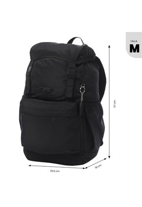 Morral Plegable Collapse 30 Mediano Negro