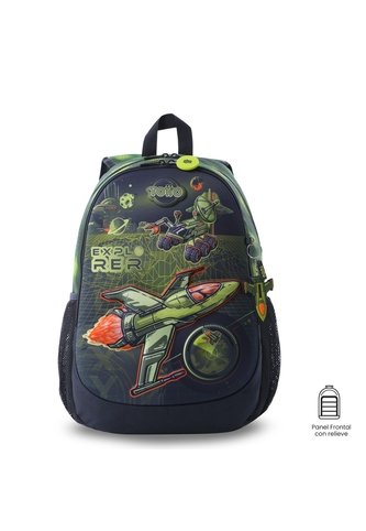 Morral Para Niño Explorer Ship Grande Verde Totto