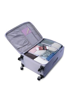 Maleta De Viaje 23 Kg 360 Liviana Bodega Morada