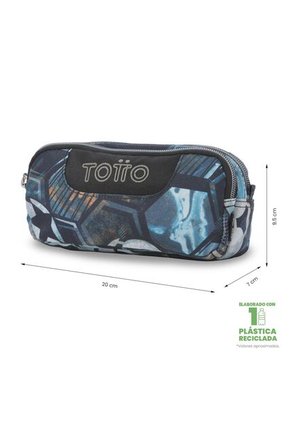 Cartuchera Escolar Pequeña Para Hombre Sobre Negro