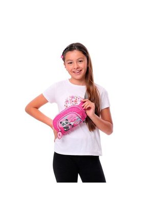 Canguro Para Niña Sweet Panda Rosado