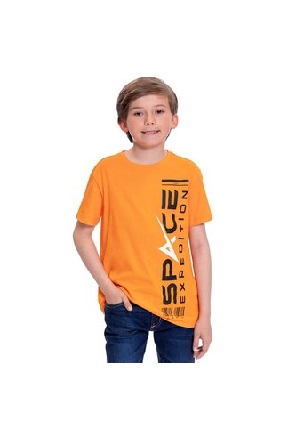 Camiseta Para Niño Proyecty Color Naranja Totto