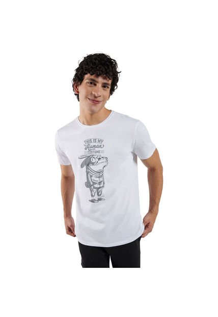 Camiseta Para Hombre Atena Blanca