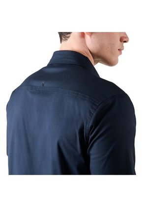 Camisa Para Hombre Manga Corta Garnet Azul