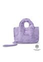 Bolso De Peluche Para Niña Fluffy Morado de Totto
