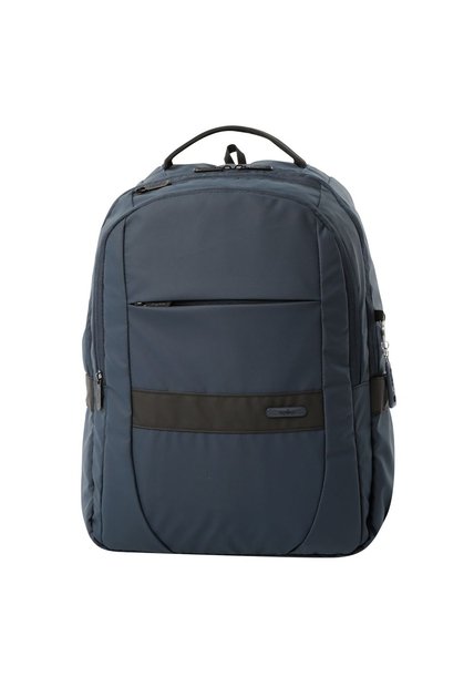 Morral Mochila Para Hombre Porta Pc Azul Wivetto Totto