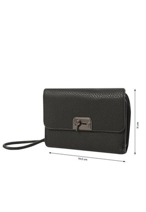 Billetera Smooth Cri Con RFID Blocker Negra