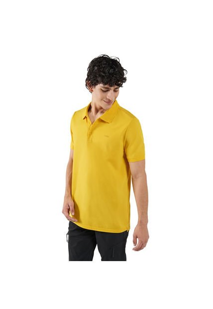 Camisa Polo Mormol Amarilla Hombre