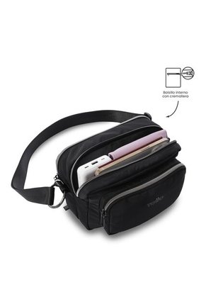 Bolso Para Mujer 2 En 1 Funty 3.0 Pequeño Negro