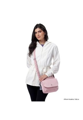 Bolso Pequeño Corneana 2.0 Rosado Porta Tableta 8" Crossbody