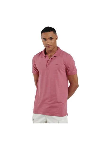 Camisa Polo Mormol Rosada Hombre
