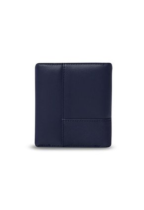 Billetera Para Hombre Saffiano Aqi Con RFID Blocker Azul