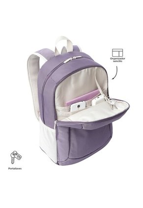 Morral Porta PC 14" Austtin Morado Mujer