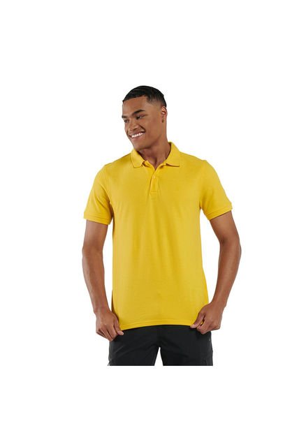 Camisa Polo Spencer Amarilla Hombre