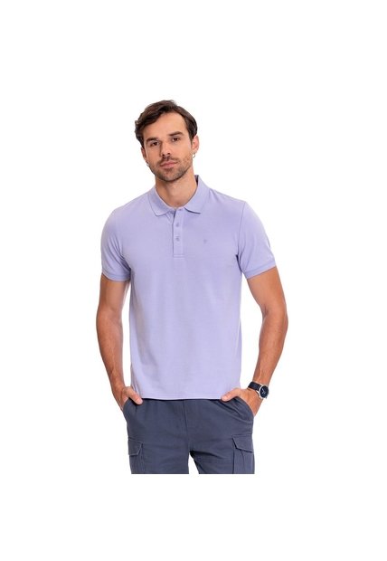 Camisa Polo Para Hombre Youngpolo Morada