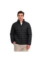 Chaqueta Acolchada Cuello Alto Coloro Negro Para Hombre de Totto