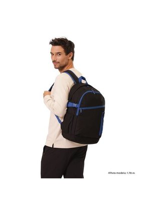 Morral Universitario Porta PC 16" Mina Negro Hombre