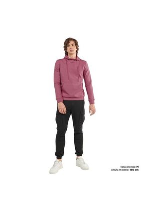 Buzo Hombre Guio Casual Rosado