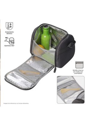 Lonchera Térmica Devry 2.0 Gris