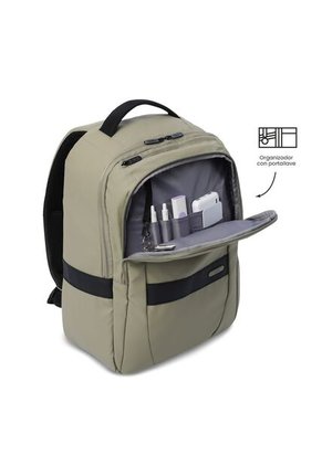 Morral Ejecutivo Porta PC 16" Wivetto 2.0 Beige Hombre