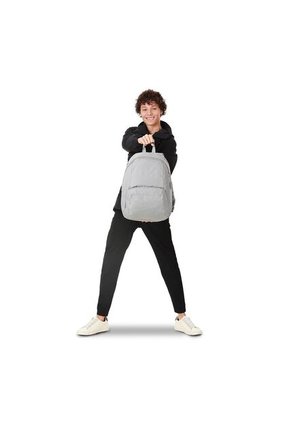 Morral Universitario Ometto Gris Unisex