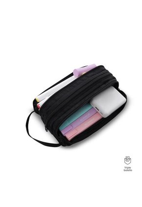 Cartuchera Multiuso Trik 5 Grande Negra