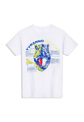 Camiseta Para Niño Proyecty Color Blanca