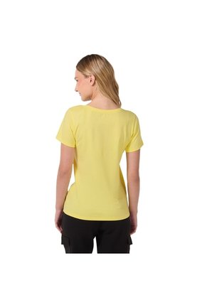 Camiseta Estampada Para Mujer Prime Amarilla