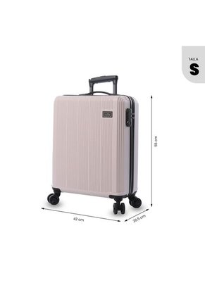 Maleta De Cabina 360 Sko 10 Kilos Rosada