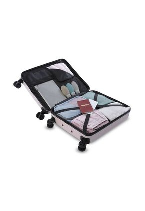 Maleta De Cabina 360 Sko 10 Kilos Rosada